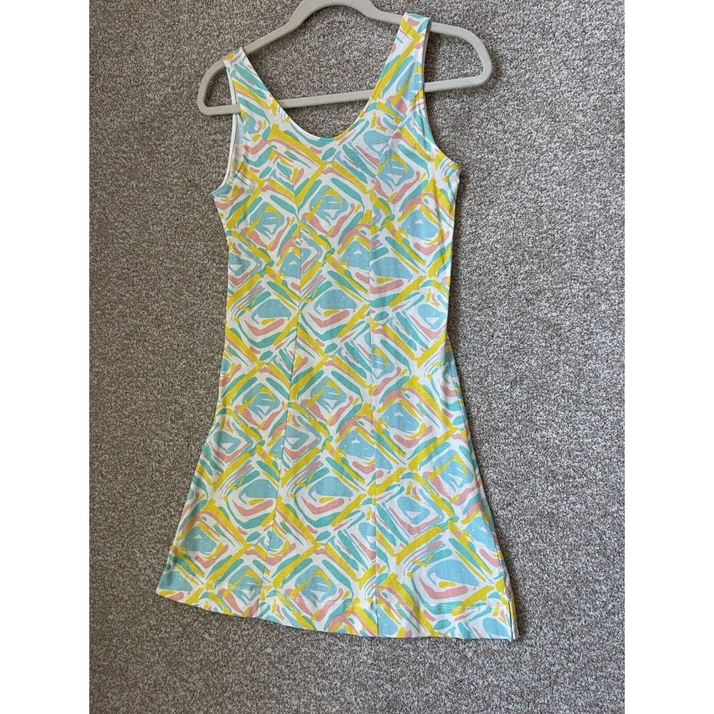 Lauren James Short Summer Lightweight Sleeveless Sheath Dress Size Small